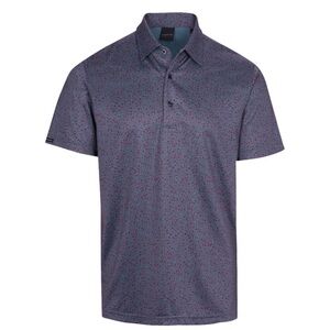 Dunning Golf Alston Jersey‎ Polo Shirt – Fragment/Heather/Poppy